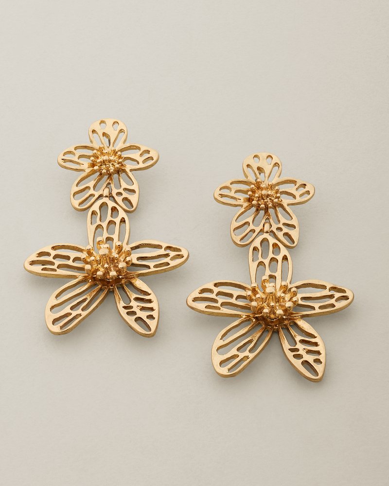 Vida Bahama Floral Drop Earrings