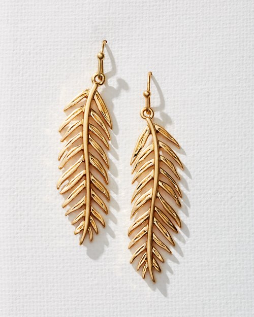 Pineapple Paradise Feather Earrings