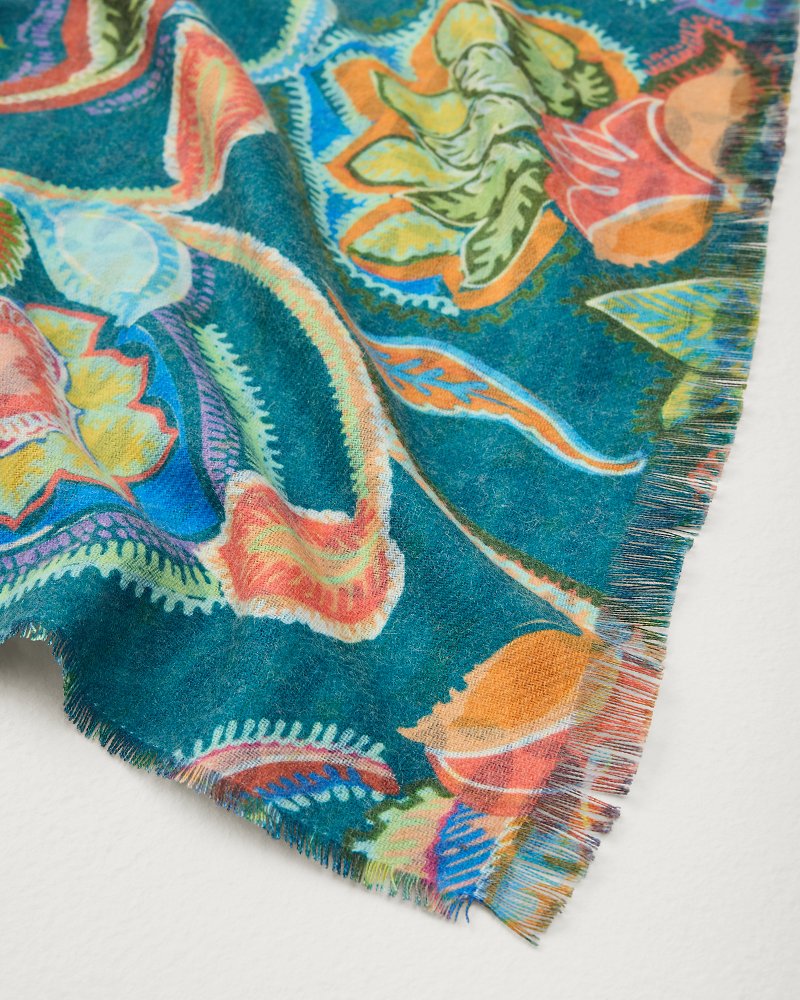 Thumbnail for Hypnotic Garden Double Face Scarf