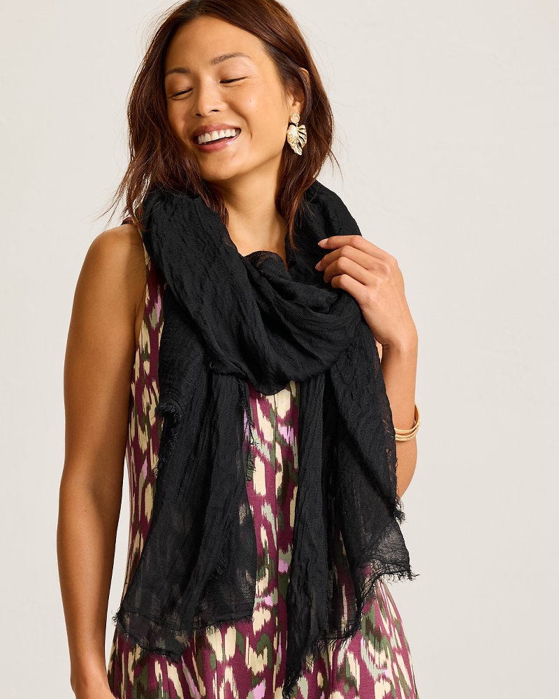 Modal Silk Crinkle Wrap