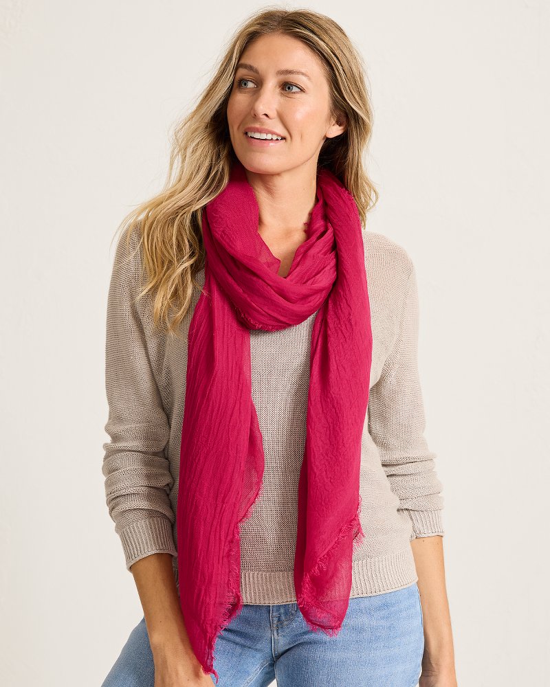 Modal Silk Crinkle Wrap