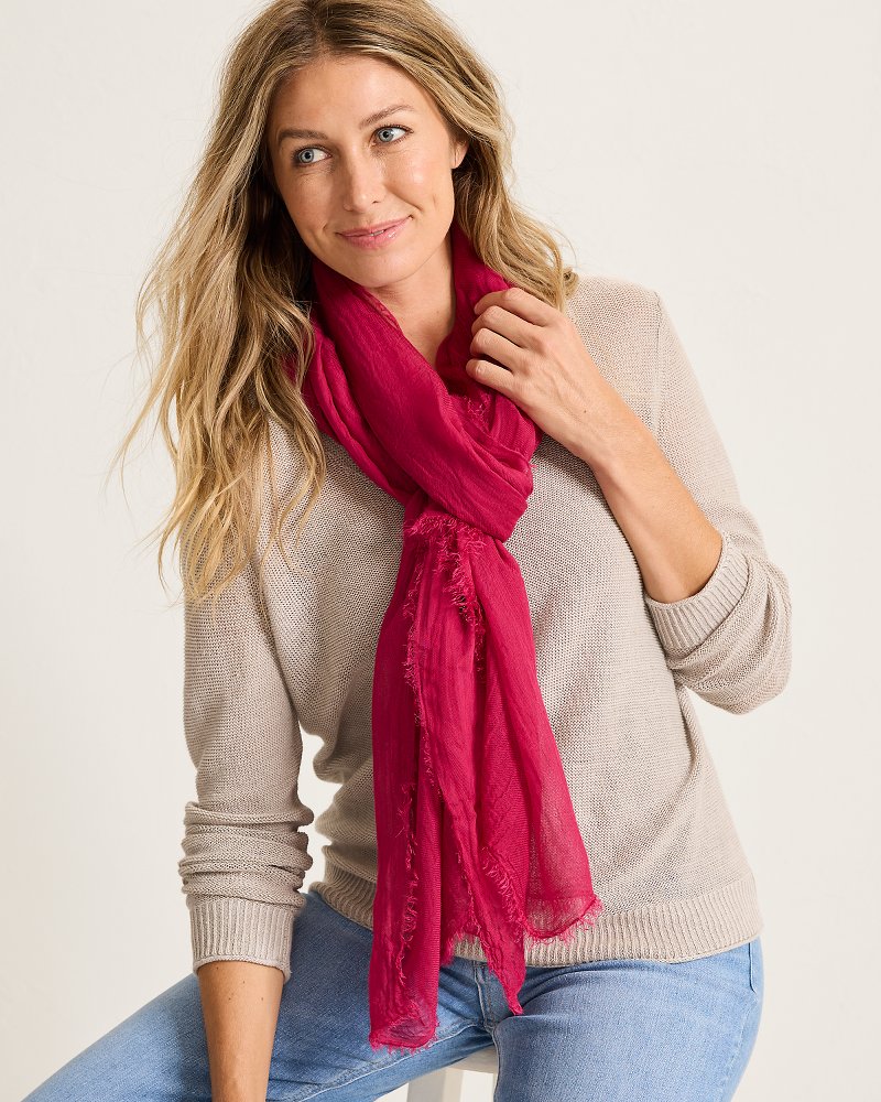 Modal Silk Crinkle Wrap