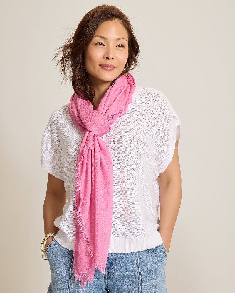 Modal Silk Crinkle Wrap