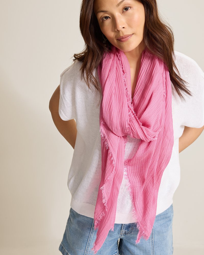 Modal Silk Crinkle Wrap