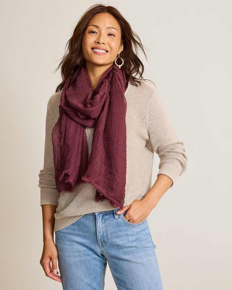 Modal Silk Crinkle Wrap