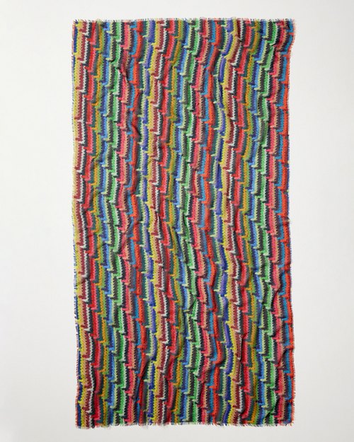 Rainbow Crochet Wrap