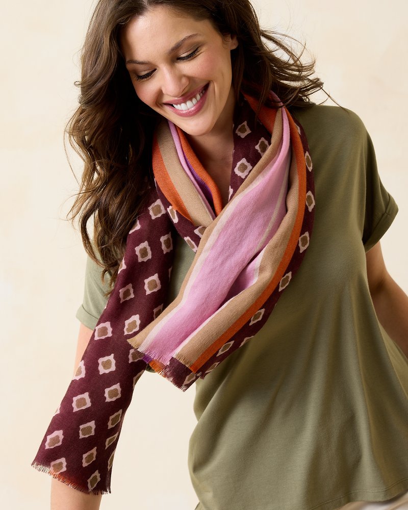 Foulard Stripe Wrap