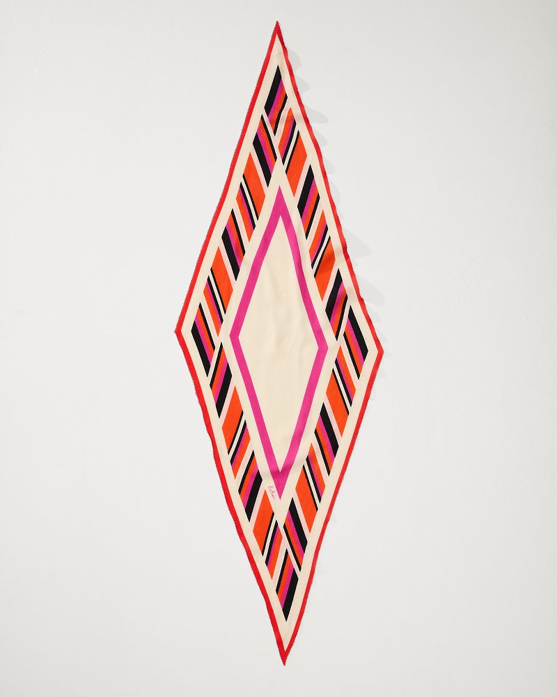 Hollywood Stripe Diamond Scarf