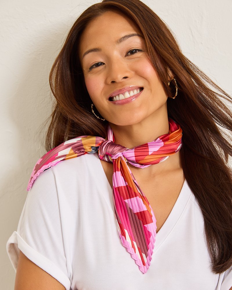 Chevron Stripe Diamond Scarf