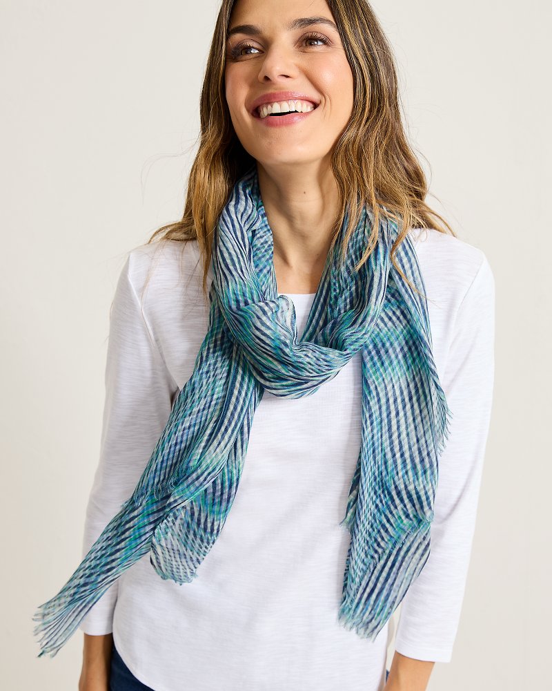 Hazy Wavy Wrap Scarf