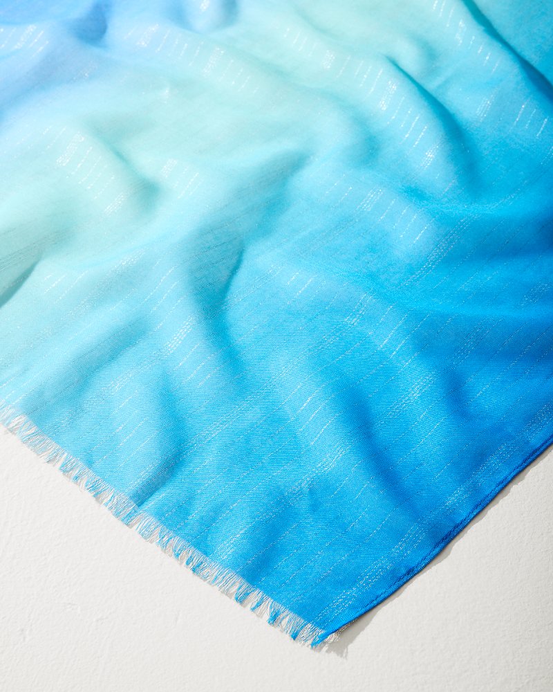 Thumbnail for Ombré Shimmer Wrap Scarf
