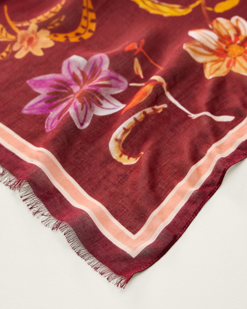Autumn Floral Wrap