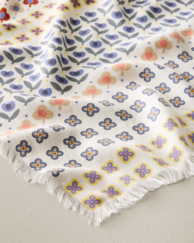 Clover Silk Oblong Scarf