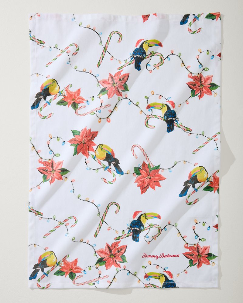 Santa's Toucan Bar Towel