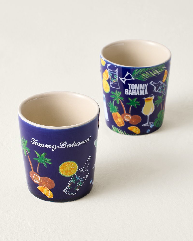 Ceramic Shot Glasses—Set of 2