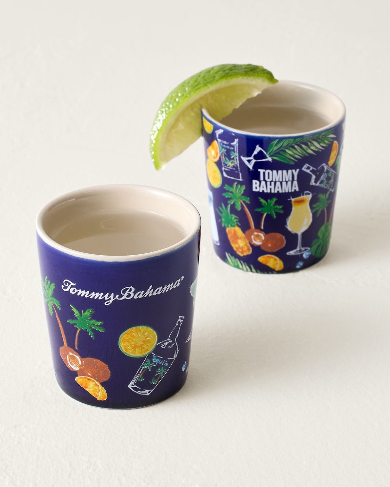 Ceramic Shot Glasses—Set of 2