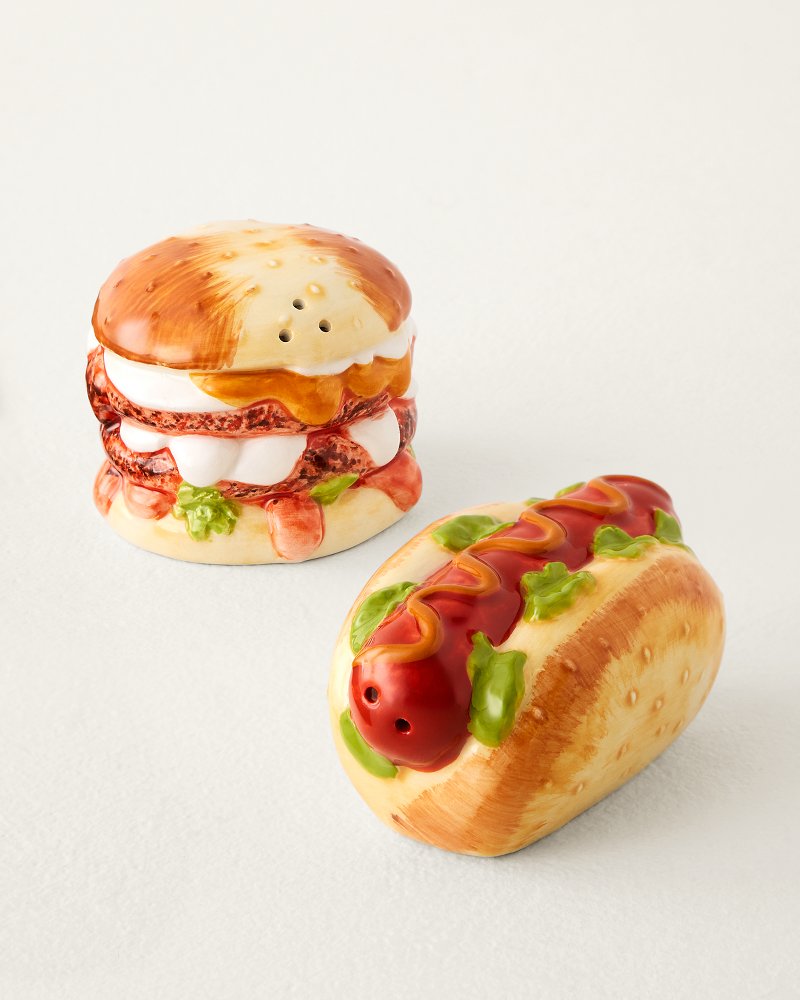 Burger & Hot Dog Salt & Pepper Shakers