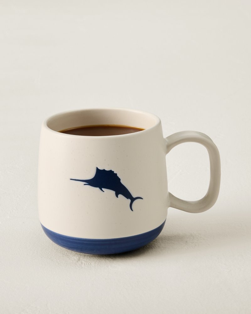 Debossed Marlin Mug