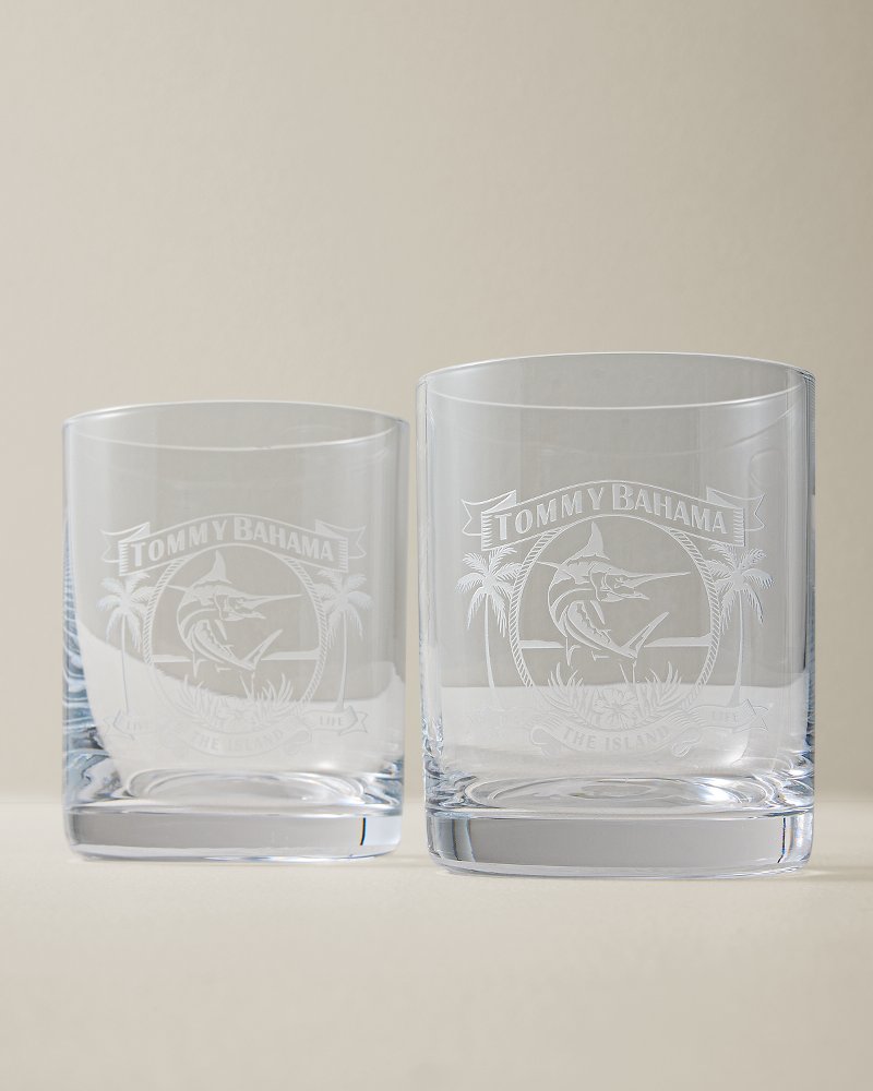 Marlin Bar Double Old-Fashioned 15-oz. Glasses - Set of 2
