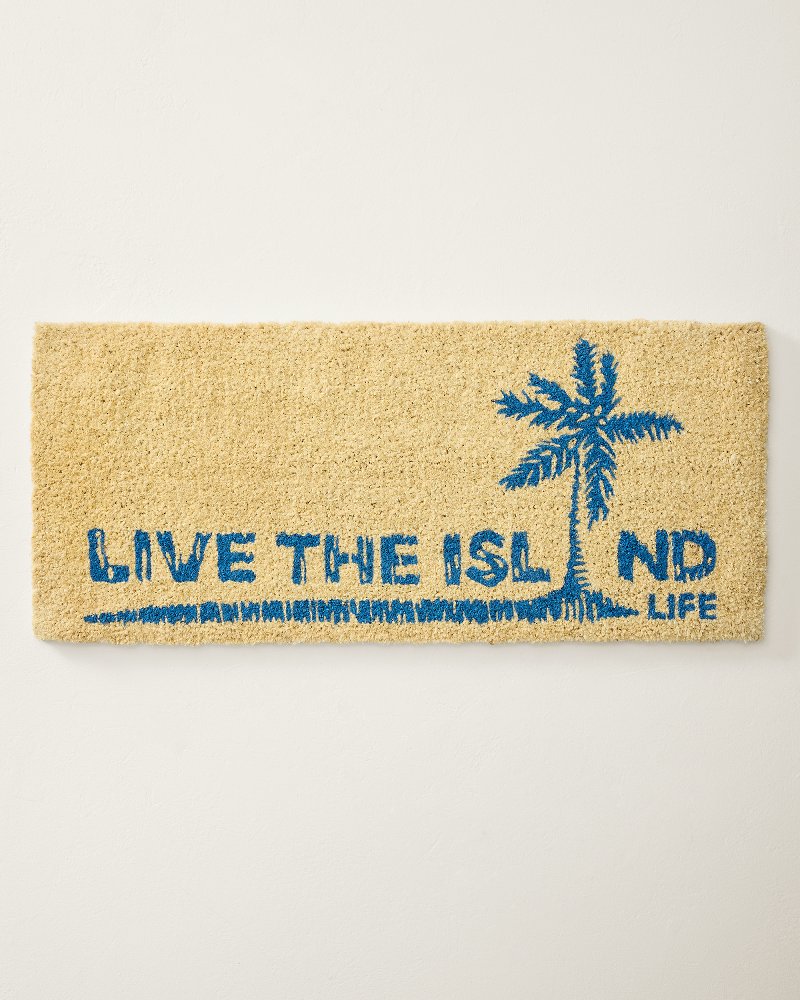 Island Life Coir Door Mat