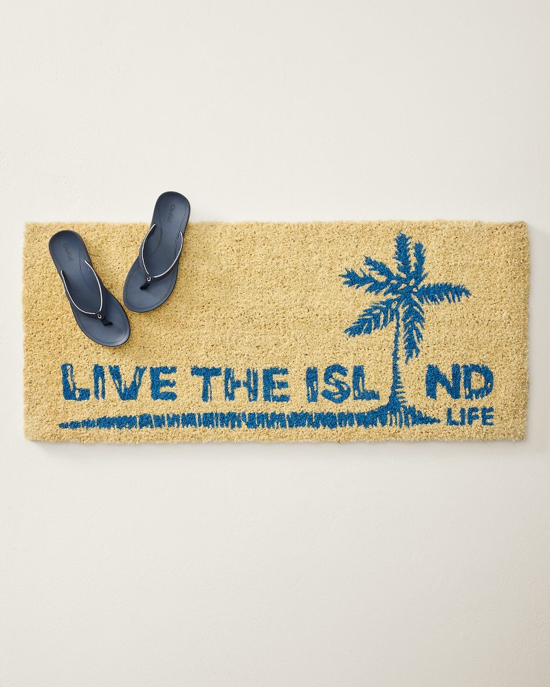 Island Life Coir Door Mat