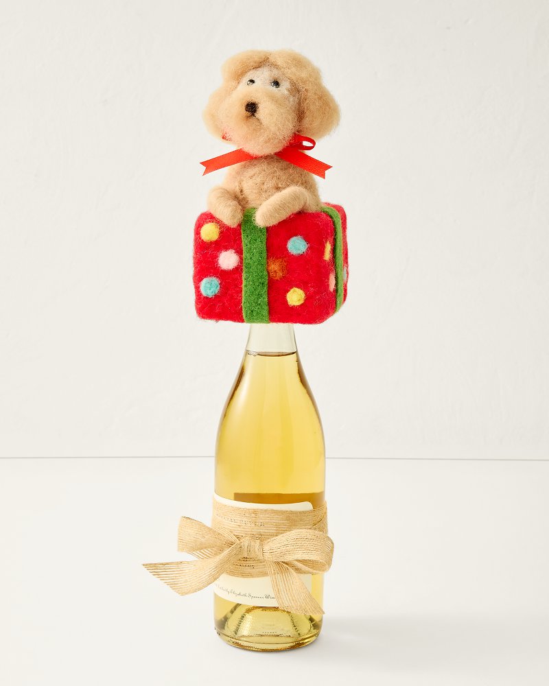 Howliday Dog Bottle Topper