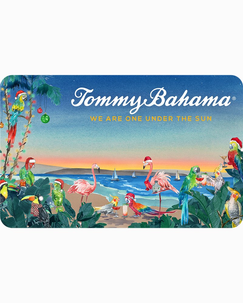 Tommy bahama gift store certificate