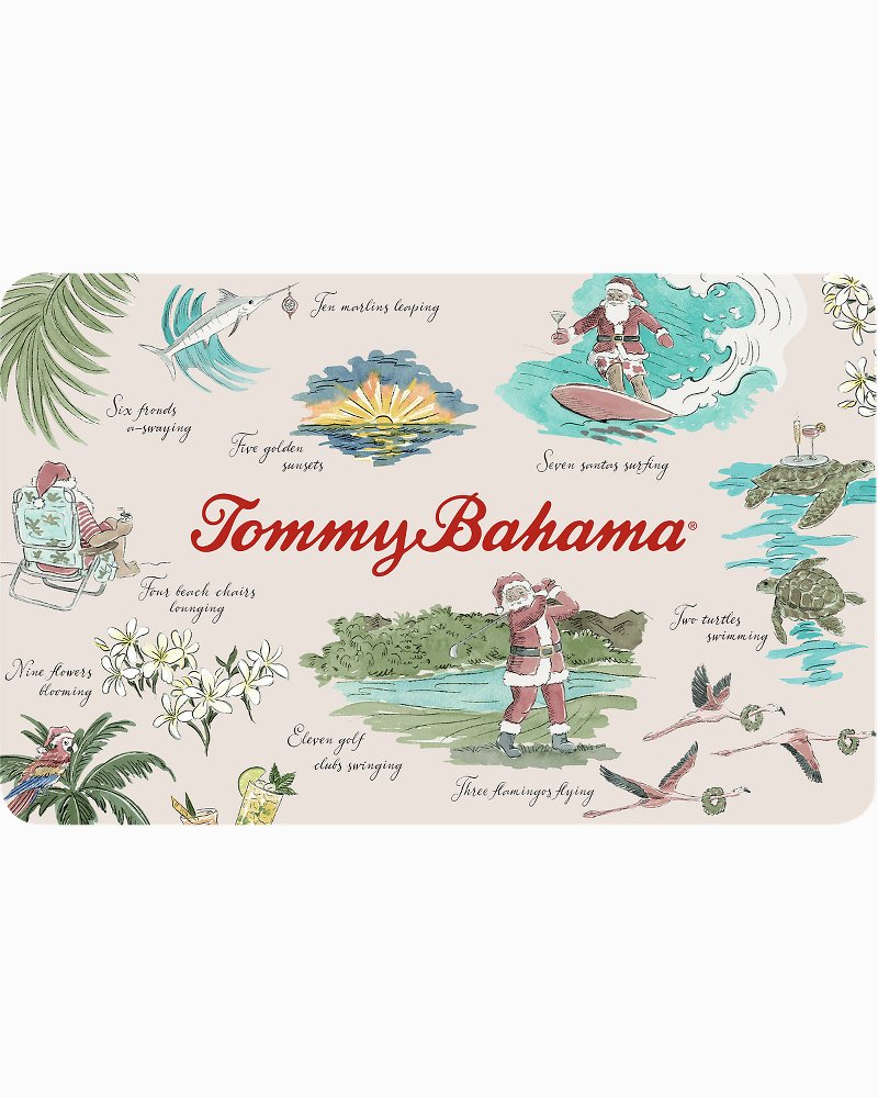 Tommy Bahama 12 Days Holiday eGift Card