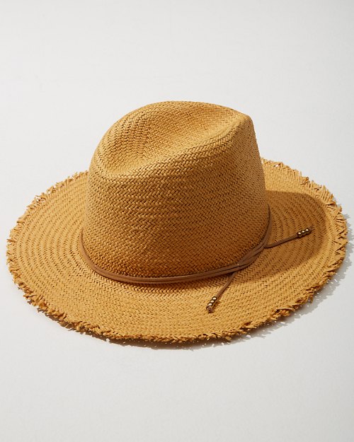 Classic Packable Hat with Fringe