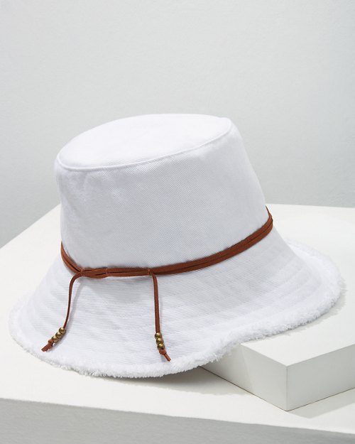 Fringed Bucket Hat