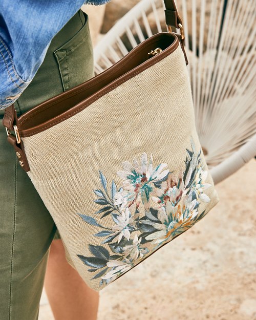 Embroidered Crossbody