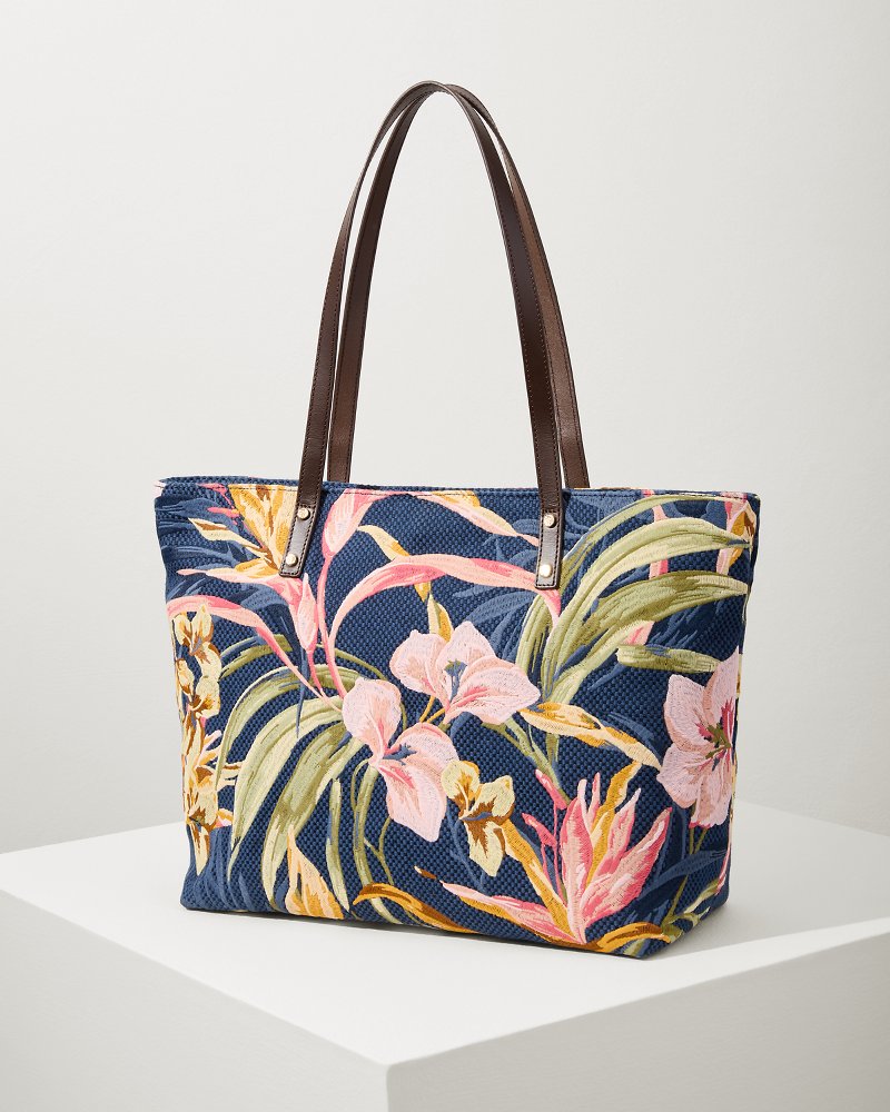 Embroidered Tote