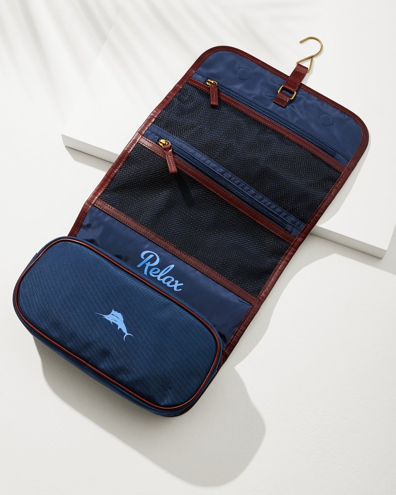 Thumbnail for Tommy Bahama Nylon Hanging Dopp Kit