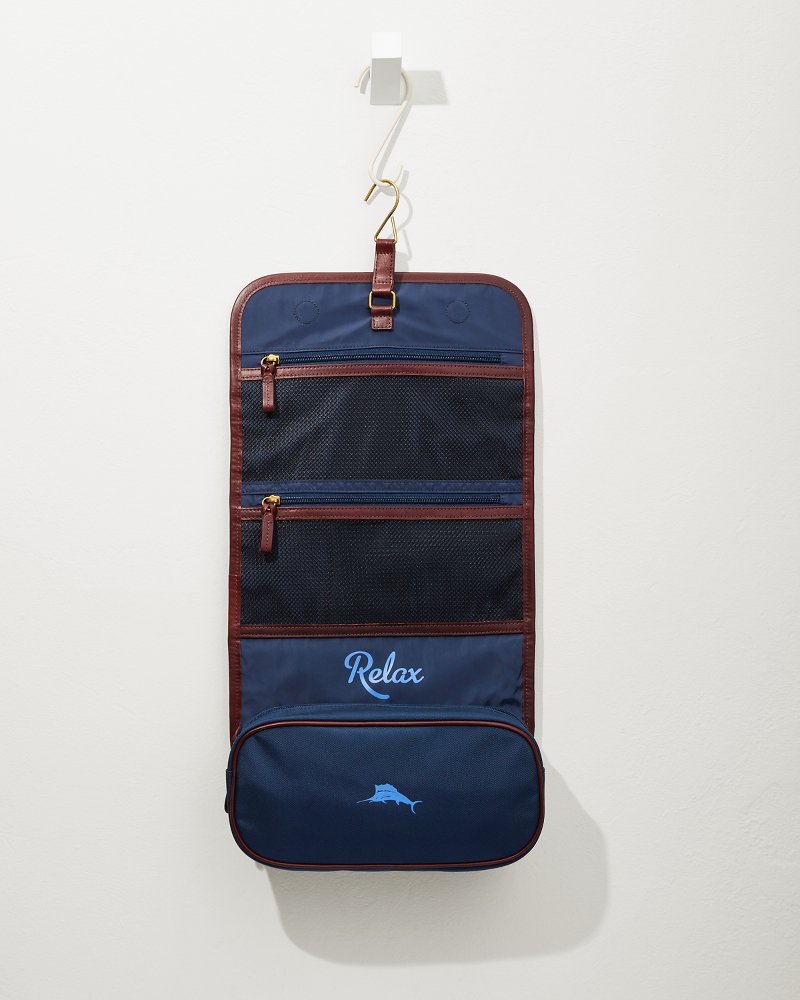 Thumbnail for Tommy Bahama Nylon Hanging Dopp Kit