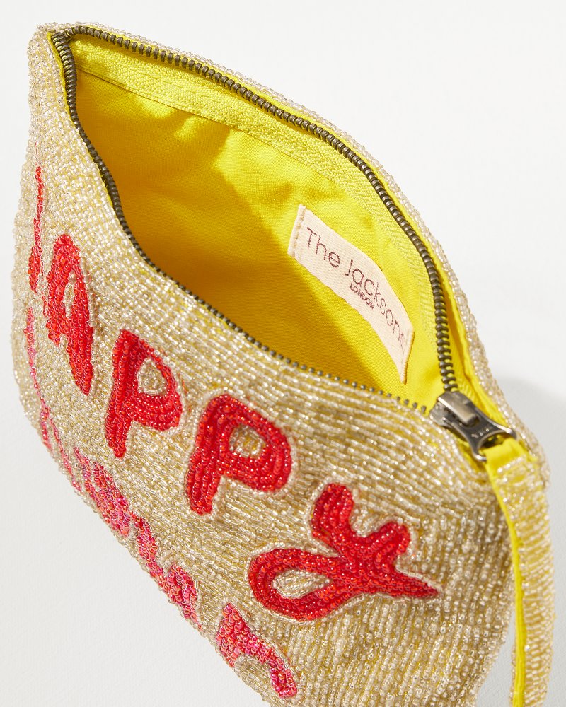 Happy Hour Beaded Clutch