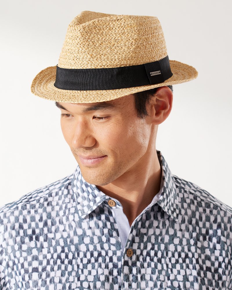 Tommy Bahama Men's Kalama Straw Hat Natural at  Men's Clothing store