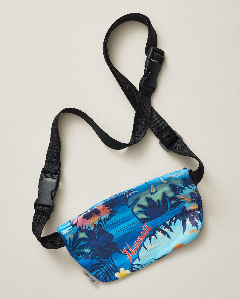 Thumbnail for Aloha Collection Hawaiian Ocean Mini Hip Pack