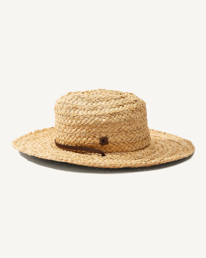 Tommy Bahama Men's Balibuntal Straw Safari Hat, Natural, Small/Medium :  : Clothing & Accessories