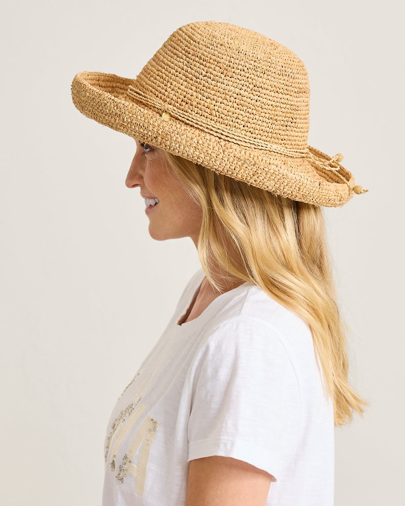 Maria Upturn Raffia Hat