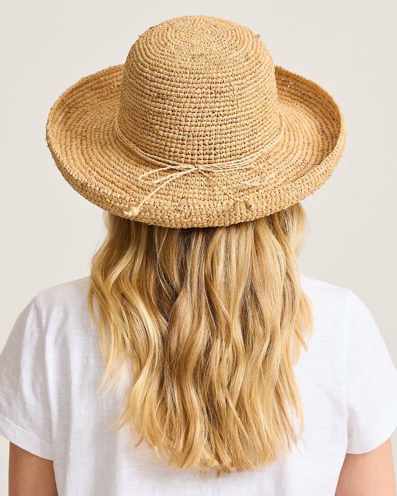 美品 marihoja 【Weave Raffia Fedra Hat】 Natural/Navy Solid Maribel Raffia Hat | Women's Hats | J