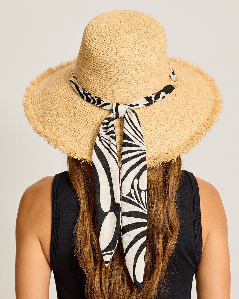 Kendall Raffia Wide-Brim Hat thumbnail 3