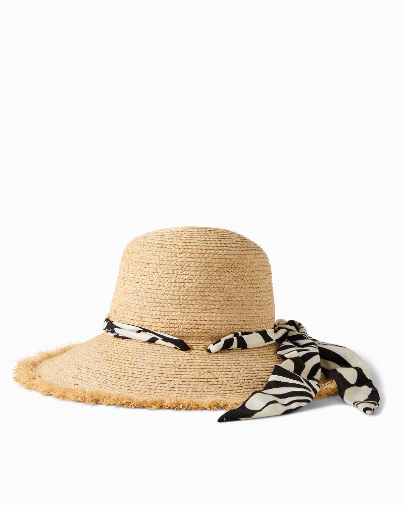 Kendall Raffia Wide-Brim Hat thumbnail 5