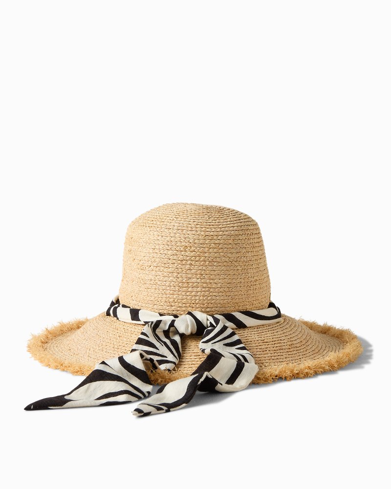 Kendall Raffia Wide-Brim Hat thumbnail 6