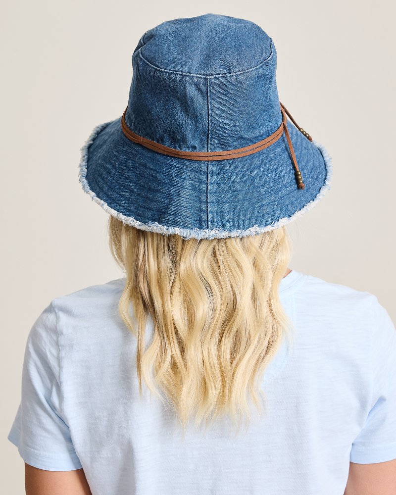Thumbnail for Fringed Packable Bucket Hat