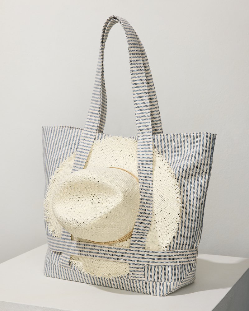 Tommy bahama store canvas beach bag