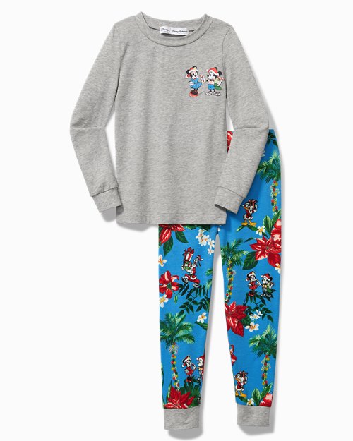 Kids' Disney Festive Palms Pajama Set