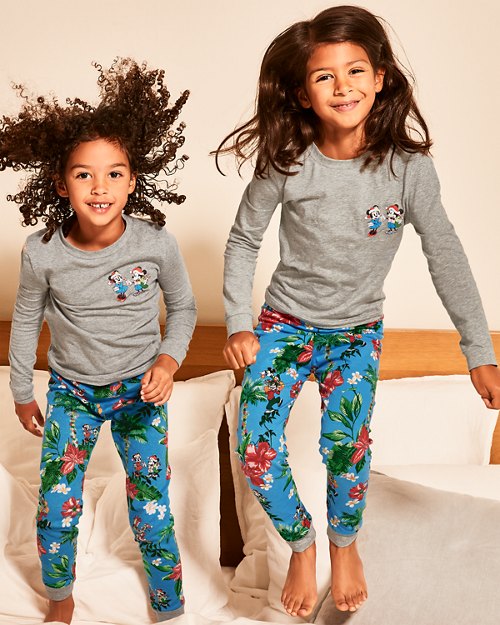 Kids' Disney Festive Palms Pajama Set
