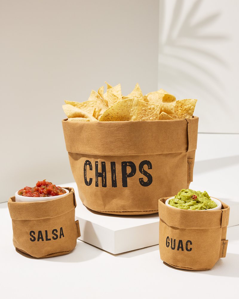 Chips, Salsa & Guacamole Serving Set