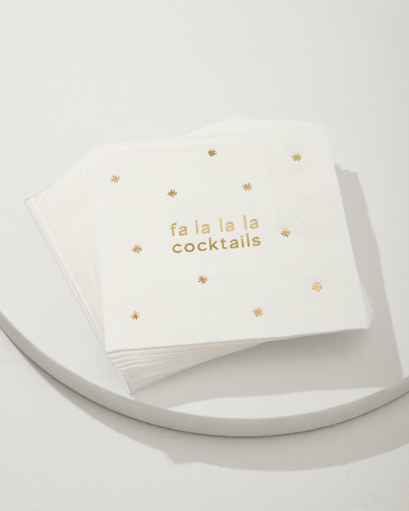 Fa-La-La Cocktail Napkins