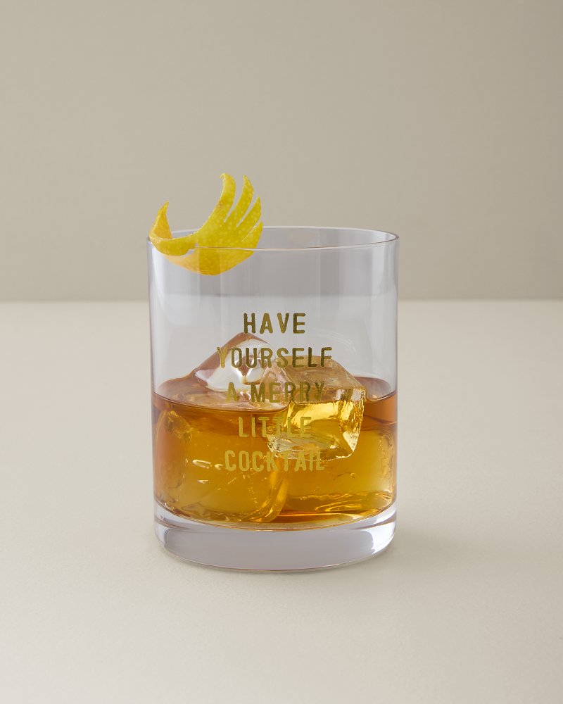 Merry Little Cocktail Double Old-Fashioned 14-oz. Glass